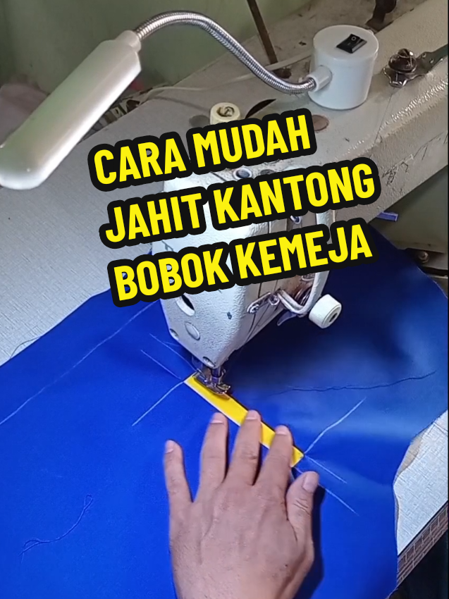 5 langkah jahit kantong bobok pada kemeja..,yang ke-4 bikin binngung🤣 #penjahitseragam #belajarjahit #carajahitkantongkemeja