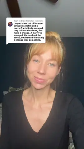 Replying to @Enjoli Michelle  I’m neither. I’m just me. But I love being prompted with an opportunity to use the F word. #enablers #wtf? #martyr 