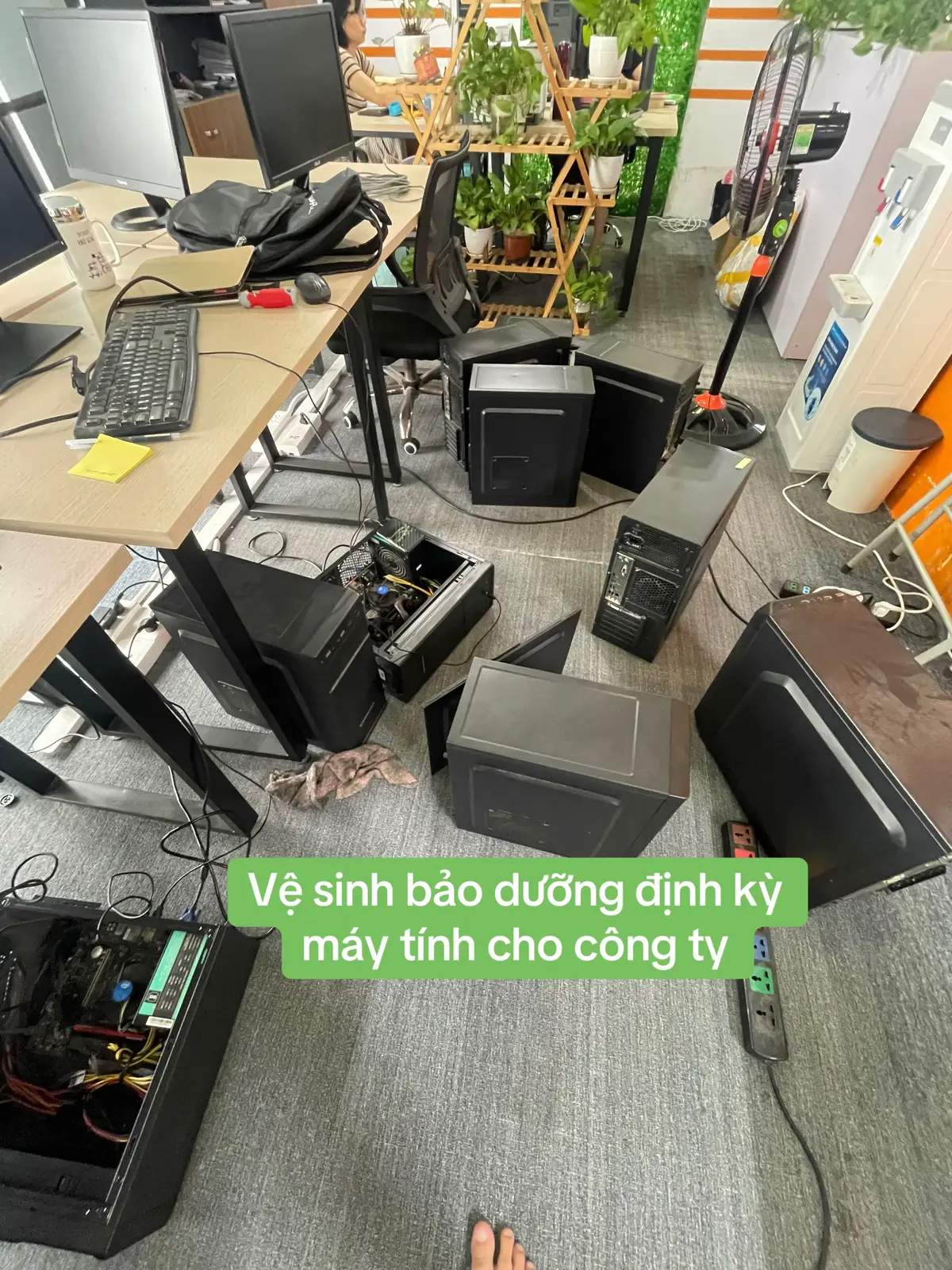 Nhận vệ sinh bảo dưỡng định kỳ máy tính cho Văn phòng,cơ quan 🛠️🖥️ #suachuamaytinhtainha #cuuhomaytinhtainha #hanoi #xuhuong 