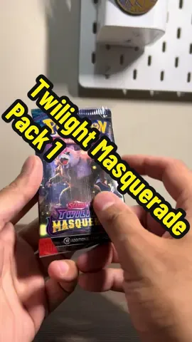 Twilight Masquerade pack no 1 #twilightmasquerade #pokemon #pokemonpulls #scarletandviolet  #pokemoncommunity 