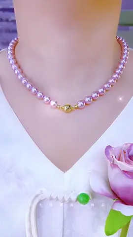착용도, 착용과 탈착도 간편한 이 강렬한 분위기의 목걸이는 가을 내내 당신을 아름답게 만들어 줄 거예요! #주얼리추천#진주목걸이#여성목걸이#tiktok #fyp 