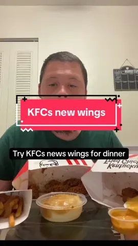 DoorDash or @KFC where are my potato wedges?? Anyways the new wings are valid I would just try another flavor next time…the chicken is so flavorful…#fyp#KFC#eating#food#mukbang