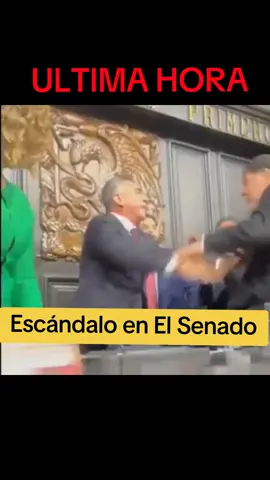 ¡Escándalo en el Senado! Fernández Noroña y Alito Moreno pasaron de las palabras a los empujones en plena sesión. Ahora Noroña anuncia denuncias penales y seguridad. 🇲🇽👀 #noticia  #Noroña #Alito #Senado #PolíticaMx      
