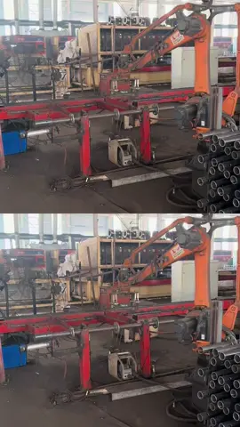 #Scaffolding production process fully automatic welding