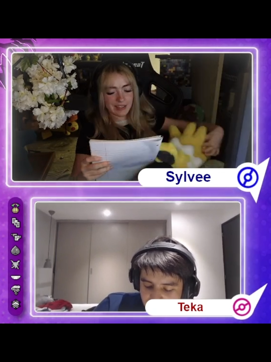 Sylvee con sus notitas del pokemon #sylvee #kick