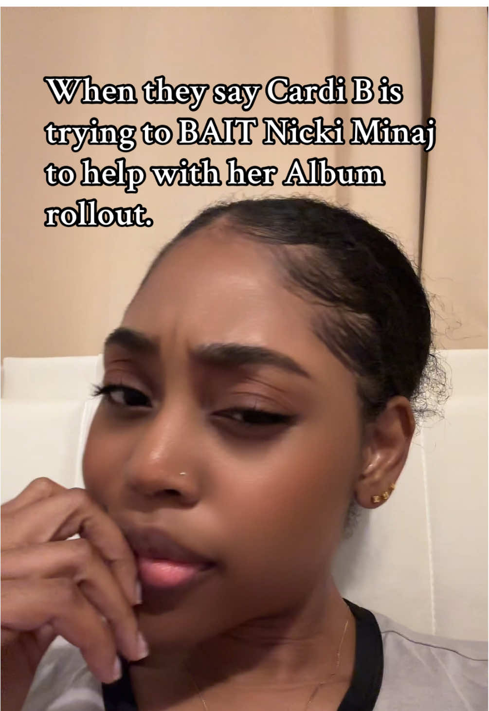 Cardi did say if we “beef” we gone BEEF FOREVA! #cardib #nickiminaj #femalerappers #fyp 