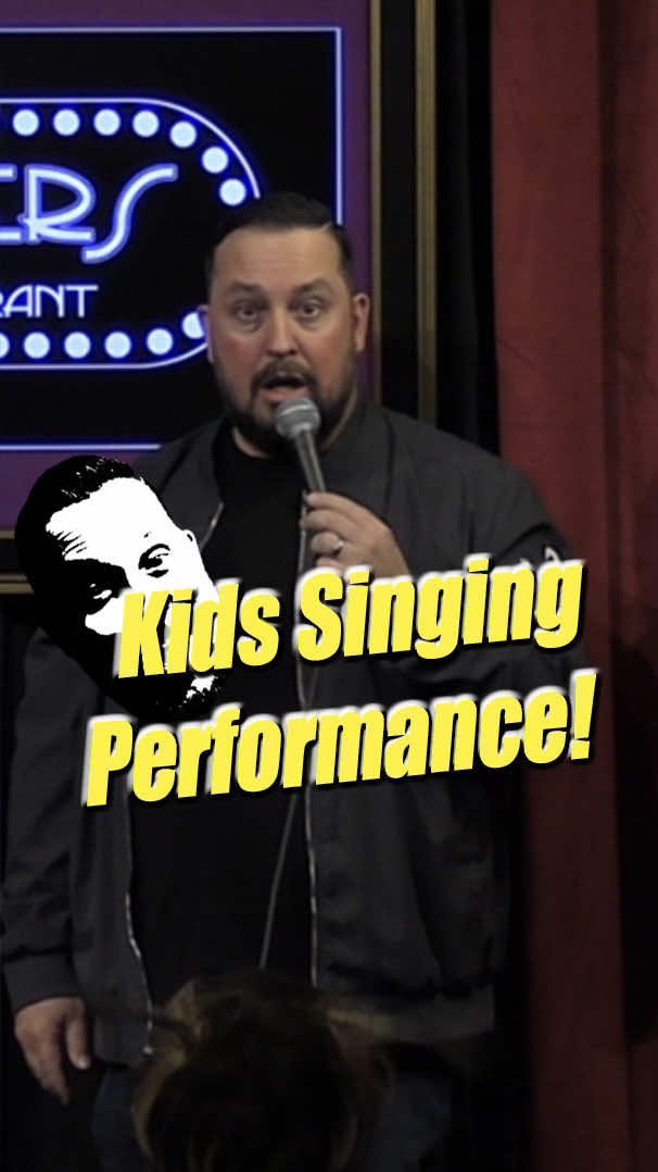 Kids singing performance! @flapperscomedy #comedian #standup #funny #stevenadkins #flapperscomedyclub 