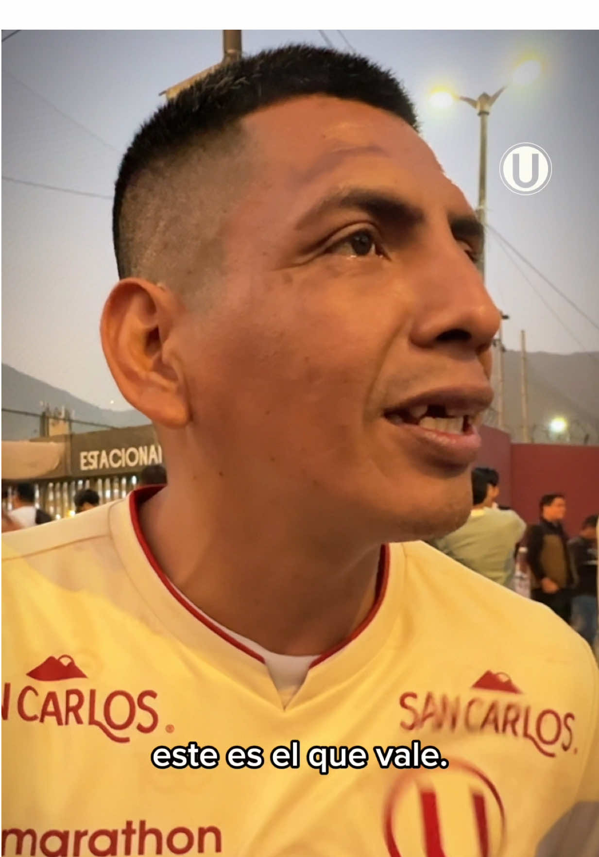 Esto es la U 🥹❤️💛 #Universitario #Peru #Futbol #SportsOnTikTok #LaGarraDelÚnicoGrande 