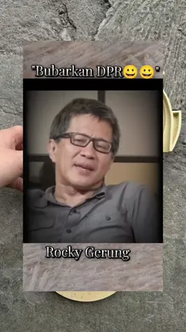 Jikalau Rocky Gerung jadi Presiden 