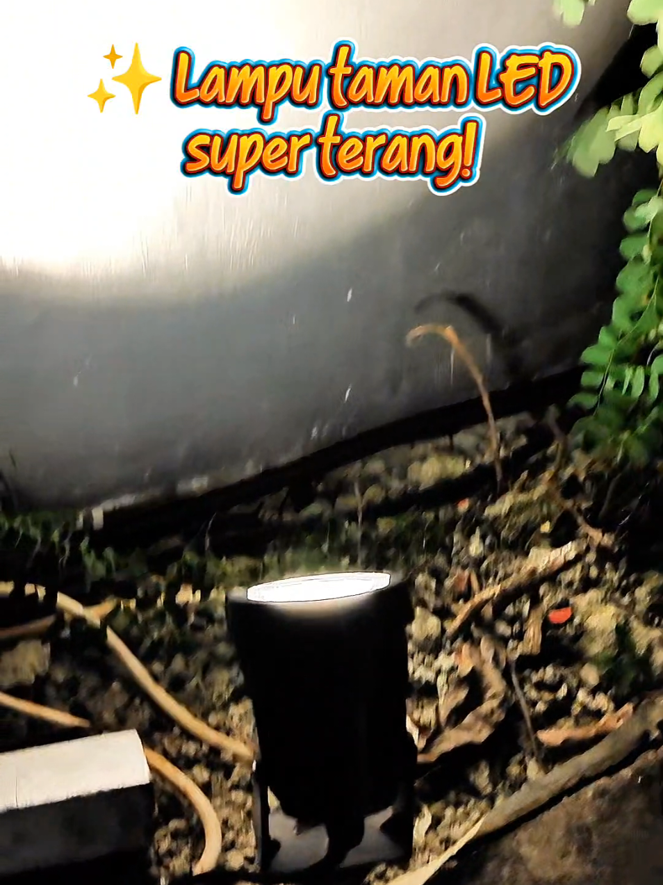 🔥 Lampu Taman LED Sorot Super Terang | Anti Hujan | Awet & Hemat Listrik 🔥 #lampuLED #lamputaman #lampusorot #huniannyaman #viralshop 