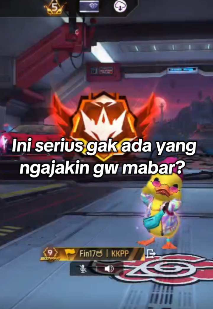 Gak mabar sama teman rasanya bosen #fyp #arifin17 #free_fire 