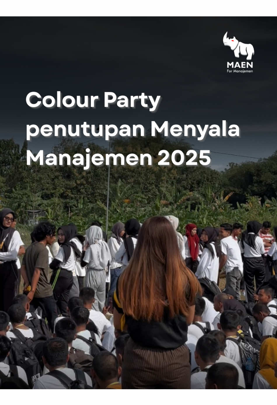Colour Party dalam rangka penutupan Menyala Manajemen 2025. #unibamadura #menyalamanajemen #pkkmb #colourparty #fyp 