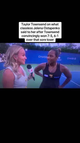 Taylor Townsend and Jelena Ostapenko at the US Open!  #taylortownsend  #jelenaostapenko #tennistiktok #tennislife #USOpen 