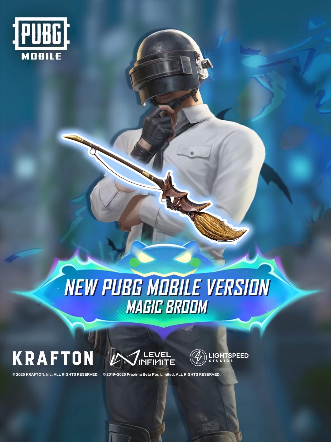 Want to fly on a magic broom? PUBG MOBILE V4.0 makes your dream come true!  Get ready for an exciting experience—stay tuned for the update on September 4, 2025! #PUBGMOBILE #PUBGMPH #PUBGMuna #PUBGMSPOOKYSOIREE #PUBGM400