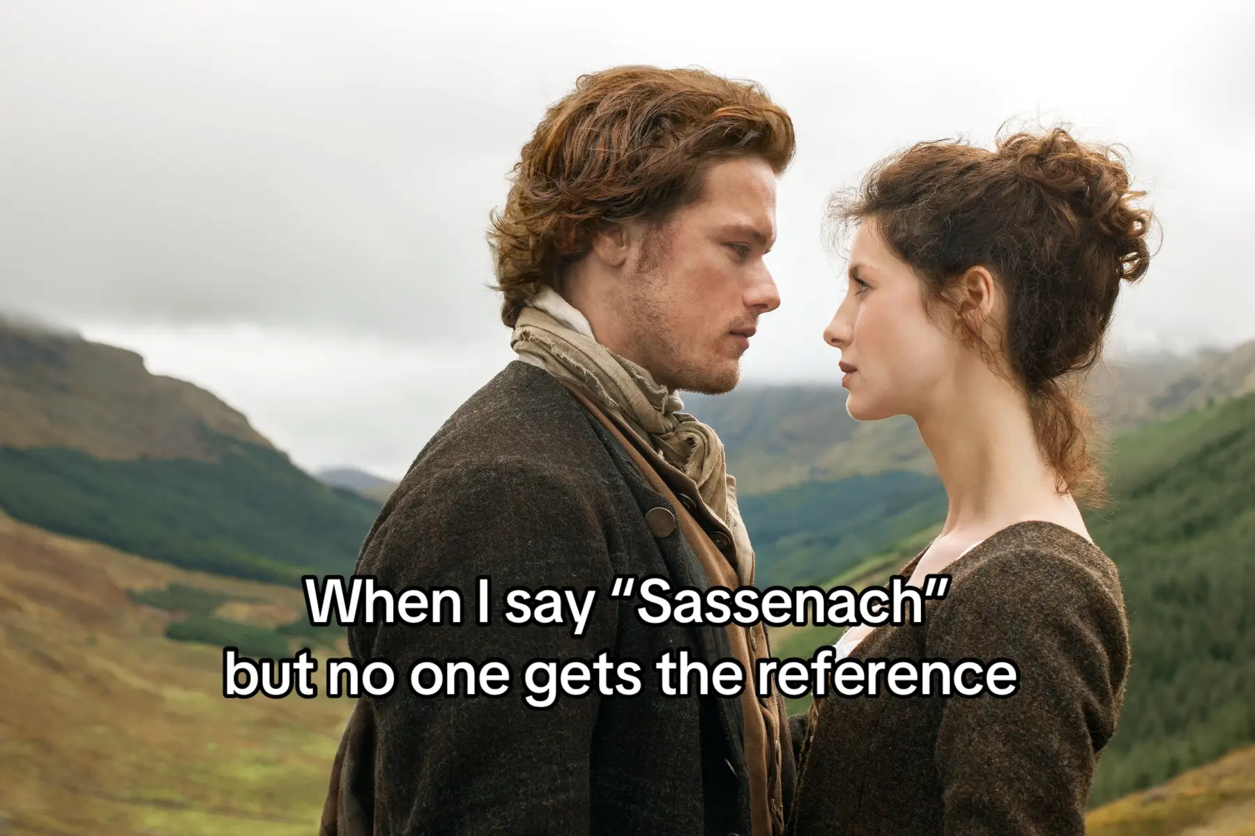 I just assume everyone speaks fluent Outlander!  #outlander #outlanderstarz #sassenachtiktok #outlandertiktok #droughtlanderdiariespodcast 