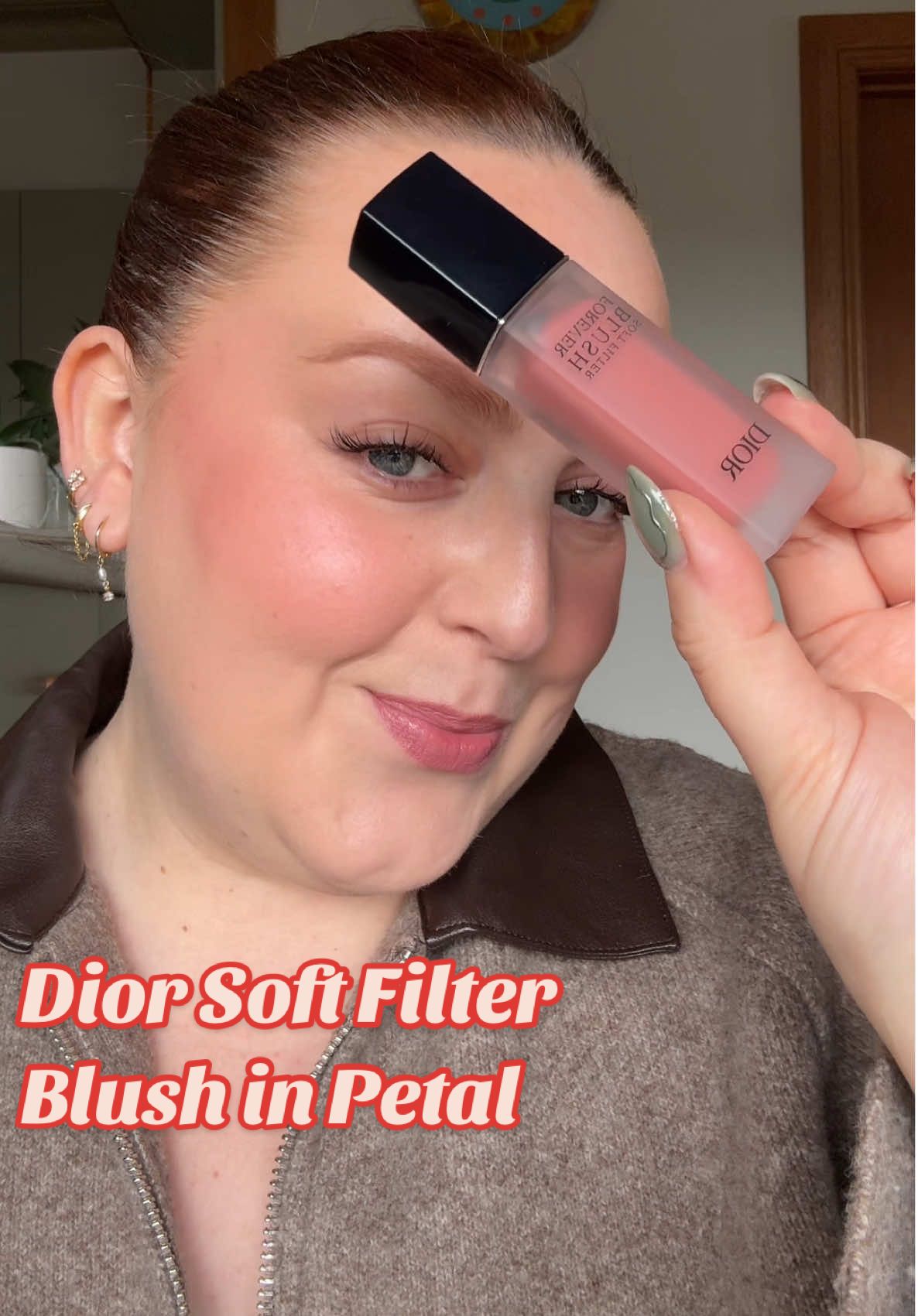 Replying to @mistys_favourite @Diorbeauty forever soft blush filter in Petal #dior #diorbeauty #diorforeverblushsoftfilter #creamblush #blushtryon 