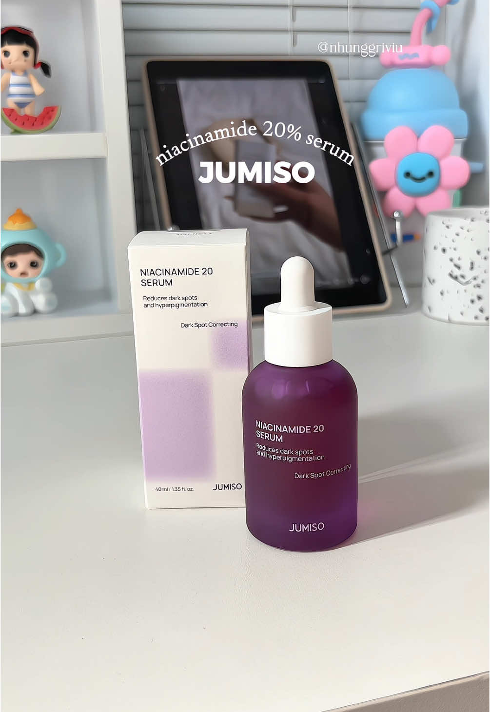 chân ái của tuiii 😻✨🫶#jumiso #serum #skincare #duongsangda #fyp #xuhuong 