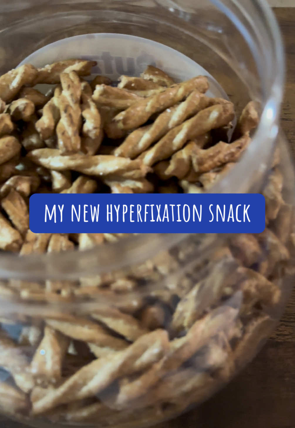 better than popcorn fr  #hyperfixationsnack #ranchpretzels 