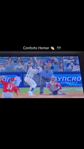 Good job conforto #fypage #ladodgers #purododgers #OhtaniK's9 @Los Angeles Dodgers vs C Reds
