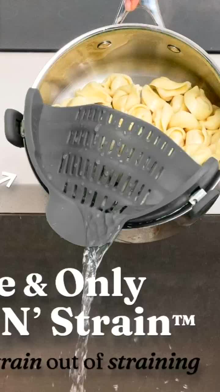 Easily handle various containers and quickly filter various liquids #kitchenmusthave #potsandpans #kitchenaccessories #cookingutensils #cookingpot #detachablehandlecookwareset #kitchengadgetmusthave #siliconekitchenware #siliconeutensilsset #potsandpansset