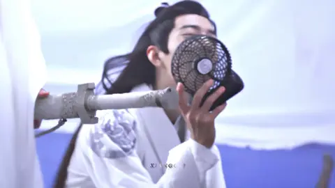 đến cây quạt cũng phải một cặp mới chịu #wangyibo #xiaozhan #wangyibo王一博xiaozhan肖战 #bozhan #bjyxszd 