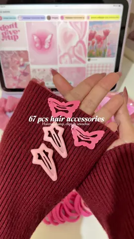 I love these hair accessories 💕#hairclips #hairaccessories #hairtie 