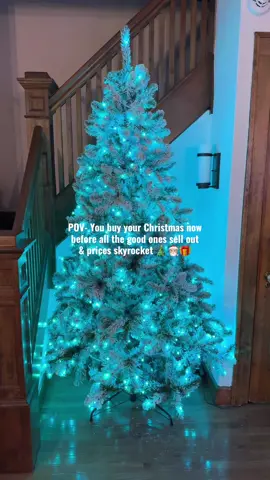 Christmas tree shopping starts now! Grab your Christmas tree before all the good ones sell out & prices sky rocket - viral Christmas tree - RGB Christmas tree - Pre-lit Christmas tree - frosted Christmas tree - flocked Christmas tree - frosted Christmas tree - RGB Christmas tree - Christmas tree shopping #tiktokshopcreatorpicks #tiktokshopcybermonday #tiktokshopfinds #tiktokshopblackfriday #christmastree 