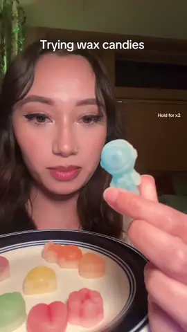 always wanted to do a video trying these #waxcandy #frozenwaxcandy #waxcandyasmr 