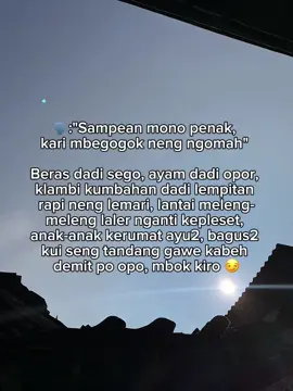 Seng di delok mbegogok nang ngomah kepenak e tok, nasib IRT pengangguran kelas VVIP 🙂‍↔️ #iburumahtangga #pengangguran #fyp #xybca #4u 