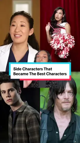 none of these shows would work without these characters! #cristinayang #greysanatomy #santanalopez #glee #stilesstilinski #teenwolf #daryldixon #thewalkingdead 