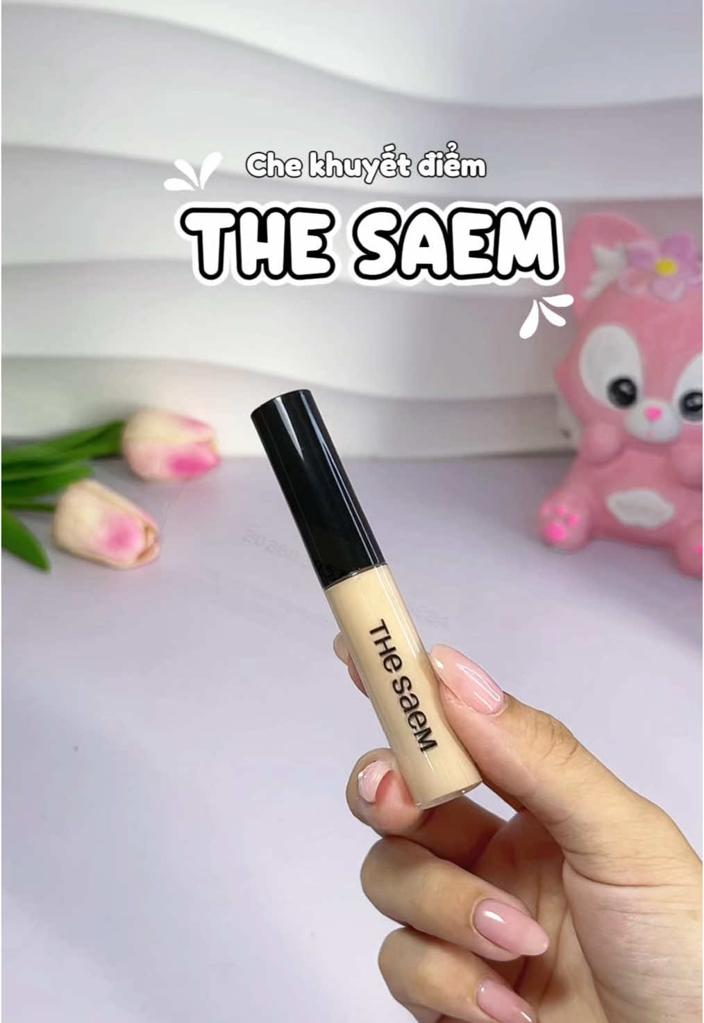 Kem che khuyết điểm quốc dân nè🫶 #thesaem #thesaemvietnam #kemchekhuyetdiem #tipconcealer #chekhuyetdiemquocdan #foryou #xh #viral 