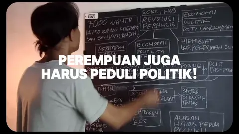 Dari 7000 wanita yang demo pada saat revolusi perancis,ini sekali lagi jadi pengingat kalo kita harus peduli dengan iklim politik dan ekonomi.