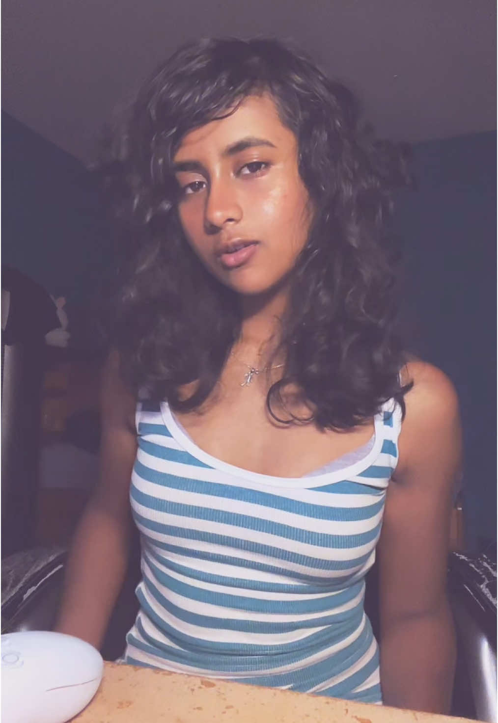Chat is the side part working or nah? #curlyhair #hair #curlyhairroutine #wlw 