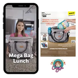 mega bag Lunch #asociadasbetterware #distribuidora #betterwareenmexico #betterwaremexico #pedidos 