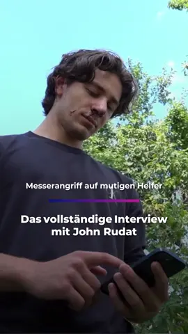 Mehr als nur ein Ausschnitt: In dieser langen Version zeigen wir das vollständige Interview mit dem US-Amerikaner John Rudat, der bei der Messerattacke in einer Dresdner Straßenbahn verletzt wurde. Er spricht offen über den Moment der Tat, die Narbe im Gesicht und wie er mit den Folgen dieser Nacht umgeht. #interview #messerattacke #dresden #strassenbahn #verletzung #johnrudat