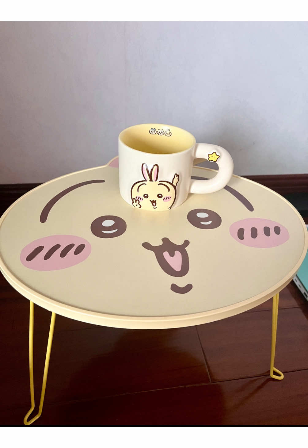 午安 拿來當飯桌（？ 不行 那拿來當寶寶的飯桌！剛好 ◍´꒳`◍ #吉伊卡哇 #chiikawa 
