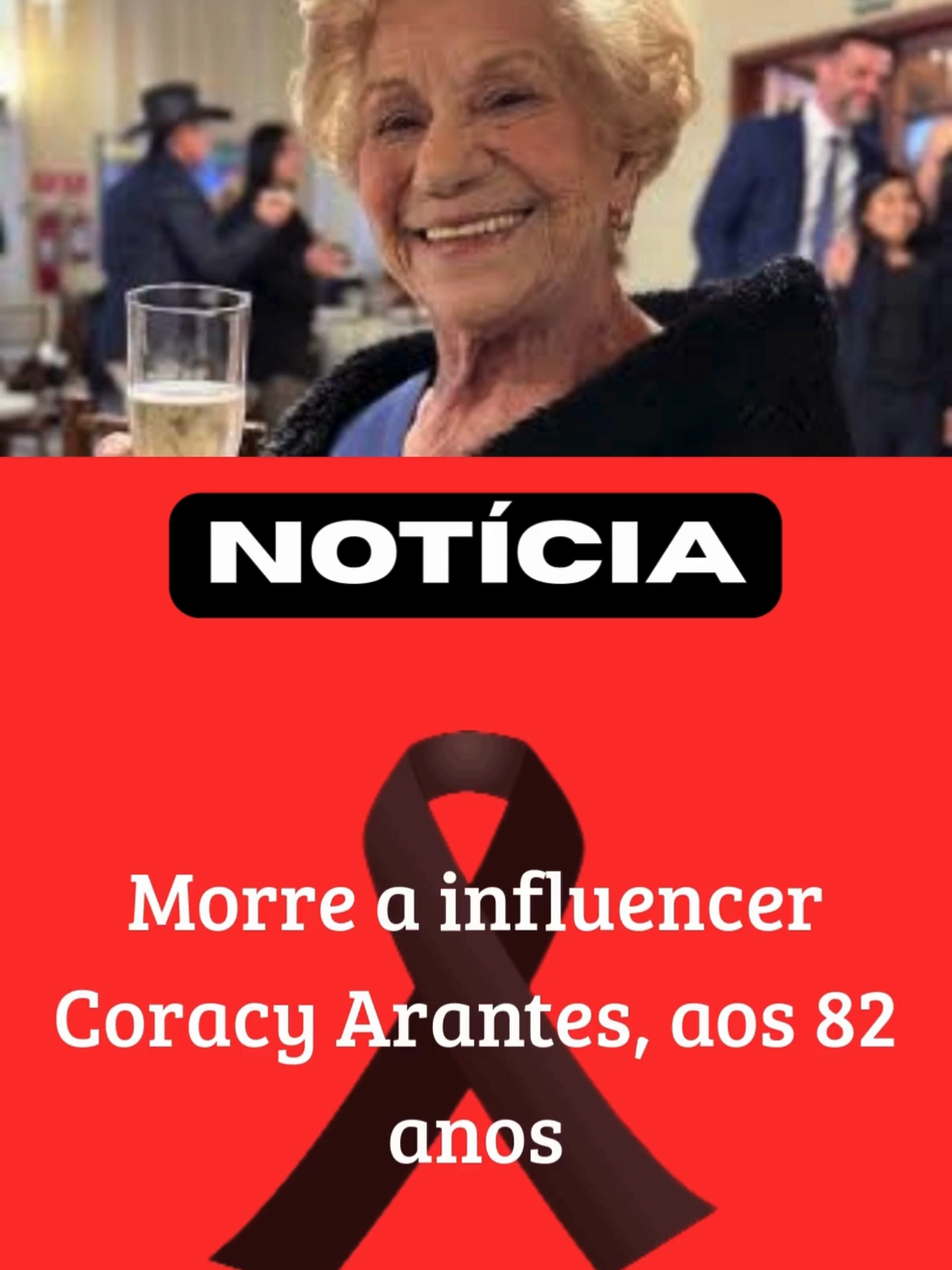 Morre a influencer Coracy Arantes, aos 82 anos      #CoracyArantes #VovóCora #LutoDigital #InfluencerIdosa #TikTokBrasil