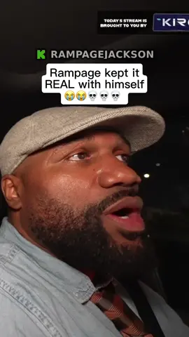 bro kept it 100😭💀#fyp #rampagejackson 