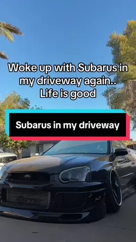 Life is good.🖤🖤 #trending #viralvideo #subaru #cars #stance  @Subaru of America, Inc. 