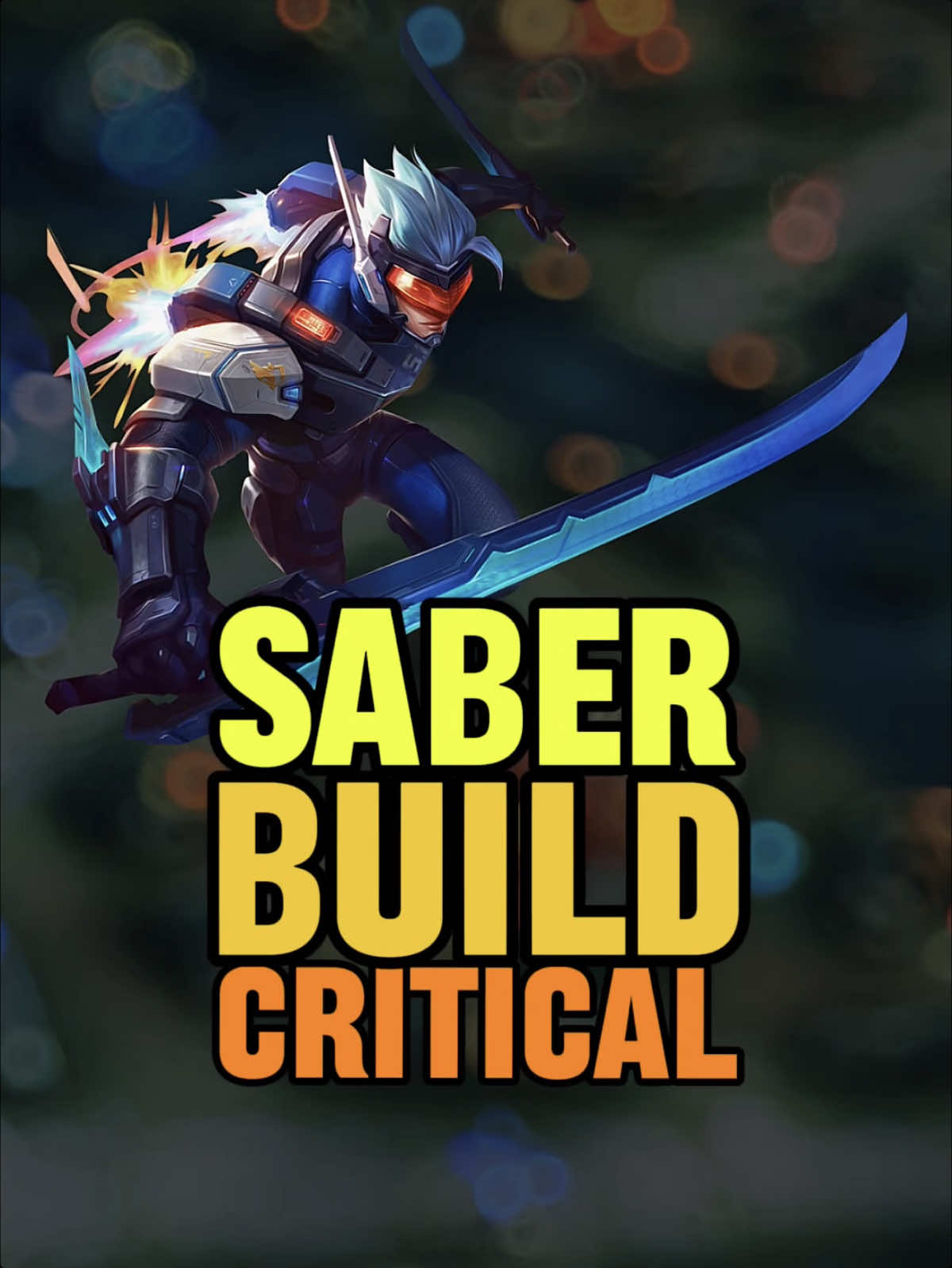 saber build critical 🔥 #mobilelegends #mlbb #saber #sabertiktok #mahruzmlbb 