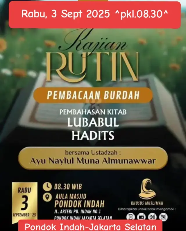 #ayunaylulmunaalmunawwar  #fypシ #majelis  #ustadzahayunaylulmunaalmunawwar  #pondokindah 