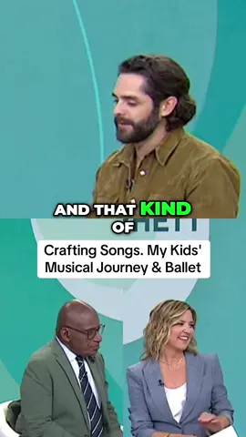 Thomas Rhett opens up about crafting songs while watching his kids begin their own musical journey 🎶✨ From ballet recitals to family jam sessions, his music is rooted in love, growth, and the little moments that matter most. #ThomasRhett #CountryMusic #FamilyFirst #tiktokmusic #ParentLife