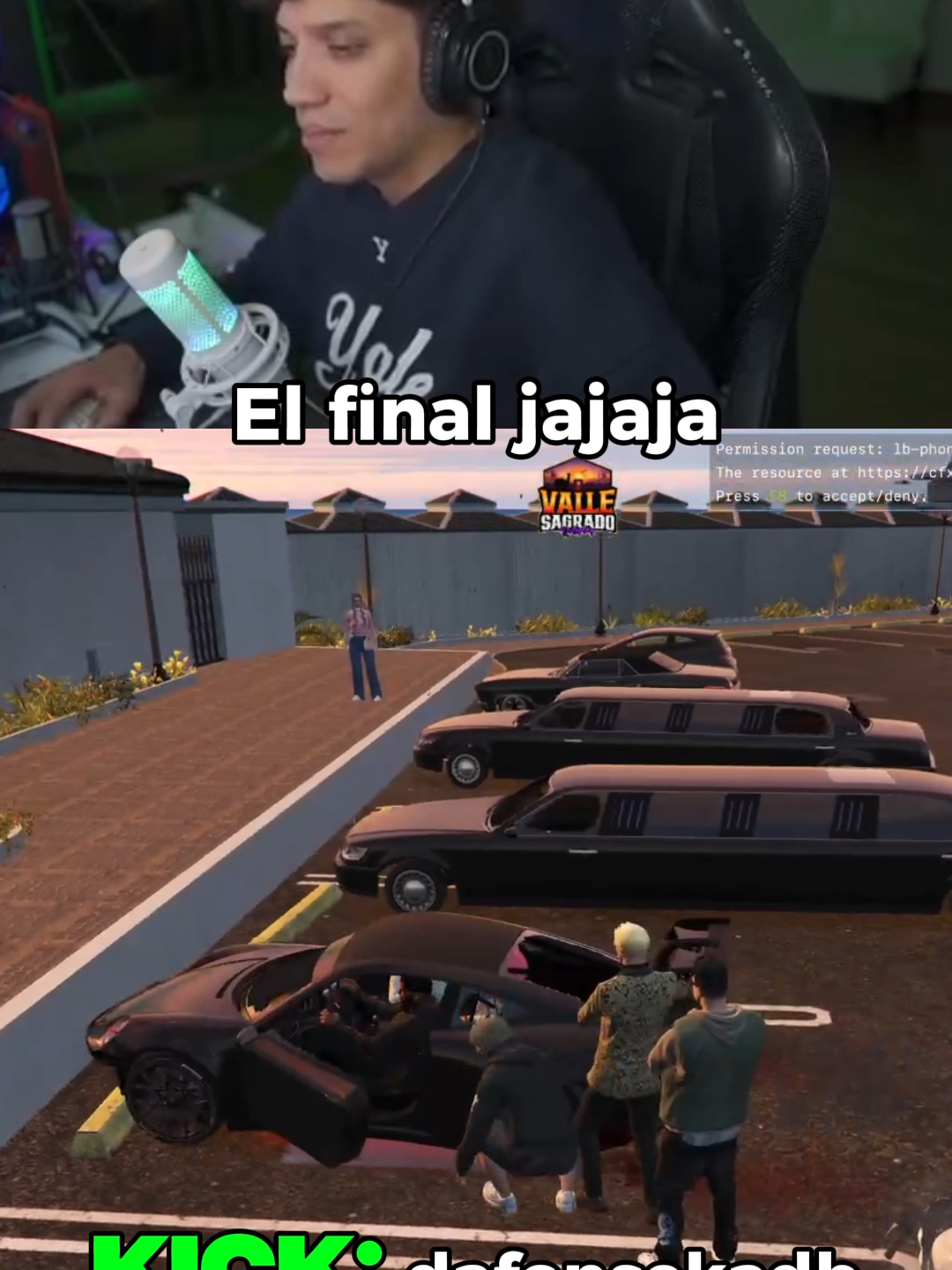 Jajaja #dafonseka #zein #kick #gta5funny #cristorata7