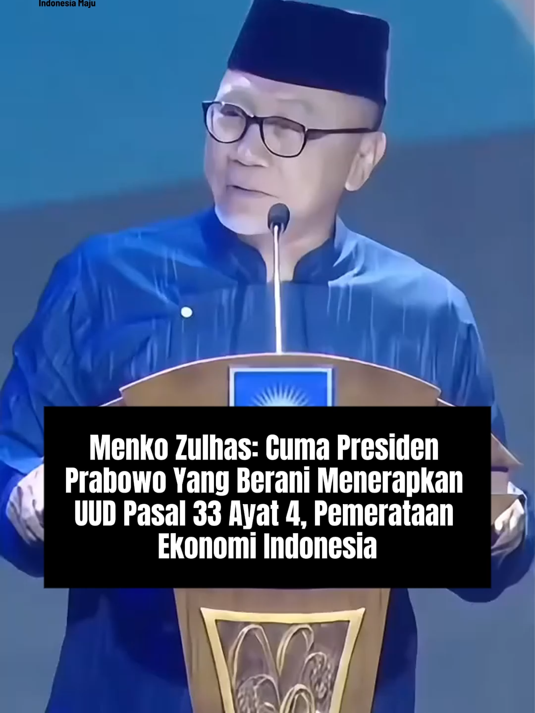 Menurut Menko Zulhas, hanya Presiden Prabowo yang berani terapkan UUD Pasal 33 Ayat 4 untuk pemerataan ekonomi Indonesia. Ini adalah langkah berani untuk keadilan sosial!