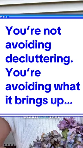 You’re not avoiding the decluttering—you’re avoiding all the feelings it brings up: memories of the past, obligations, money spent, or guilt about keeping things. But letting go of the physical clutter frees your energy, focus, and space so your home can truly support you. ✨ Join my free 5-day Re-Energize Your Home challenge starting 9/8 and feel lighter fast. Join via the link in my profile!  #MidlifeWomen #DeclutterYourLife #SimplifyYourLife #WomenOver50 #ClutterFree