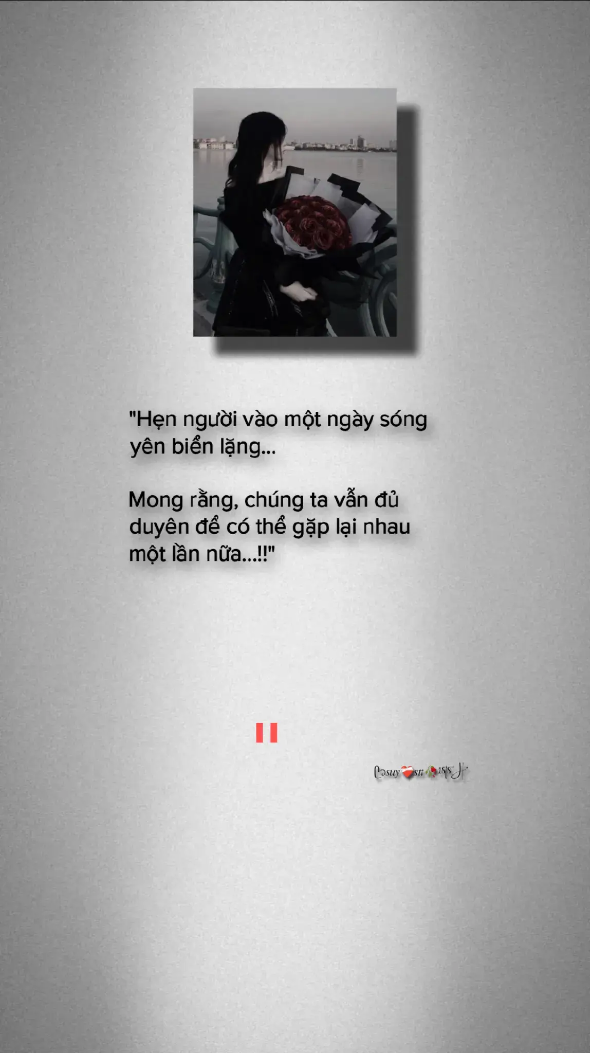 chúng ta vẫn đủ duyên để có thể gặp lại nhau một lần nữa. #tamtrang #tinhyeu #story 
