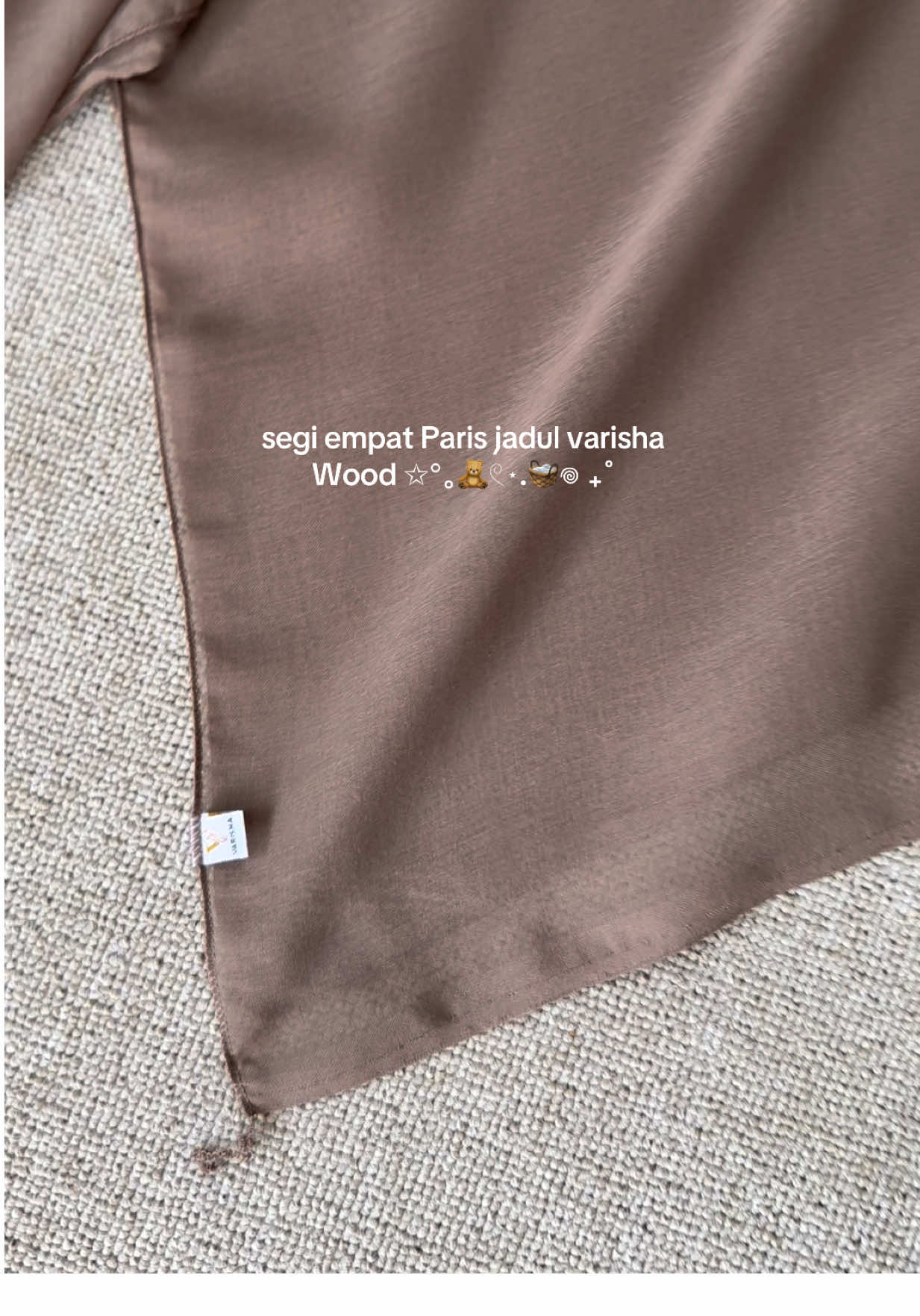 Hijab Paris polos