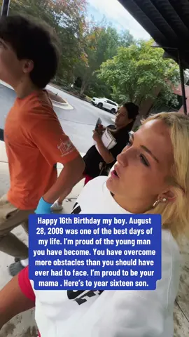 **“Sixteen years ago, on August 28, 2009, God gave me one of the greatest blessings of my life—my son. ❤️.  Today I celebrate the incredible young man Owen has become. Happy Sweet 16, my boy! 🎉 You’ve overcome more obstacles than anyone your age should ever have to face, and still you rise. I am so proud of your strength, your heart, and the person you are becoming. #beingamom your mama is one of my greatest honors. Here’s to year sixteen, son—may it be filled with joy, growth, and God’s favor over your life. 🙏✨”** #16 #driverslicense #sweet16 @Owen Husak #onation28 @_not.owen_ 