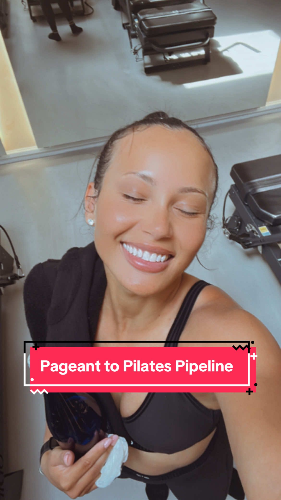 The pageant to Pilates pipeline is very real. #pageant #pageantlife #pilates #pilatesprincess 
