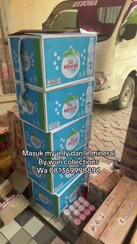Masuk lagi my jelly dan le mineral  Wa 081369998896 #wuricollectionsbdl #grosirsnacklampung #grosirsembakolampung #warungklontong 
